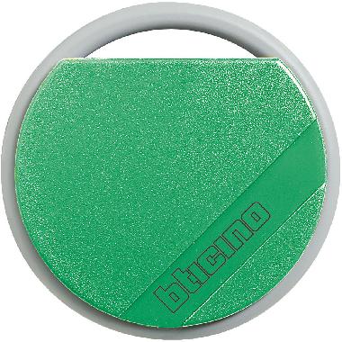 CONTROLLO ACCESSI -CHIAVE TRANSPONDER VERDE - BTICINO 348202 product photo Photo 01 3XL