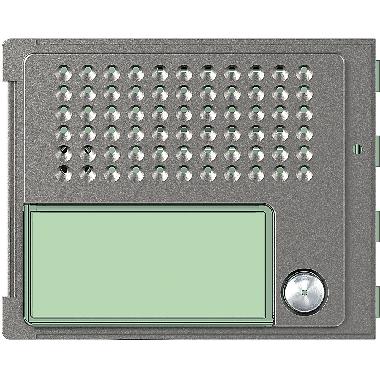 FRONTALE PORTER BASE 1 PULSANTI SFERA ROBUR - BTICINO 351015 - BTICINO 351015 product photo Photo 01 3XL