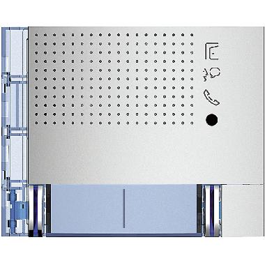 FRONTALE MODULO FONICO EVOLUTO PORTER 2 PULSANTI DOPPIA FILA ALLMETAL - BTICINO 351141 product photo Photo 01 3XL