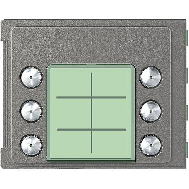 FRONTALE 6 PULSANTI DOPPIA FILA SFERA ROBUR - BTICINO 352165 - BTICINO 352165 product photo Photo 01 3XL