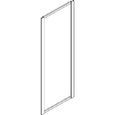 HDX SET PROFILI FRONTALI V.BAR.INT.350X2000MM - BTICINO 91877/30/10 - BTICINO 91877/30/10 product photo Photo 01 3XL