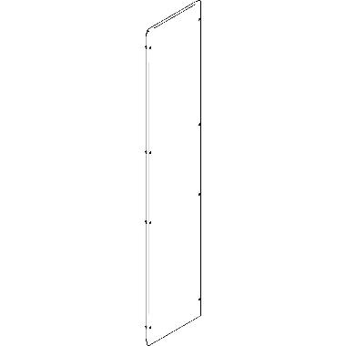 MAS LDX 400 - PANNELLO FRONTALE 350X1600 - BTICINO 93380P - BTICINO 93380P product photo Photo 01 3XL