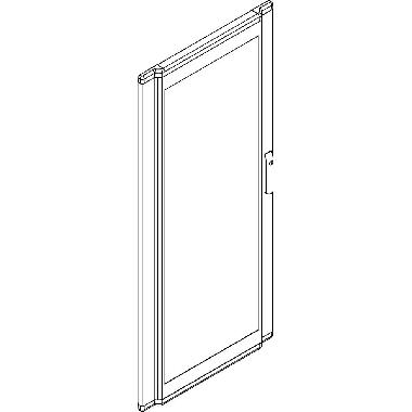 MAS LDX - PORTA BOMBATA VETRO 600X1600 - BTICINO 93680VB - BTICINO 93680VB product photo Photo 01 3XL