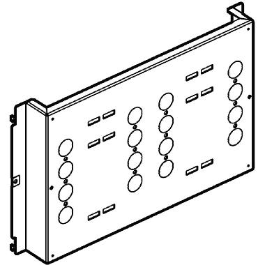 MAS - PIASTRA ATT FISSI ORIZZONTALI M630 - BTICINO 9541AP/04 product photo Photo 01 3XL