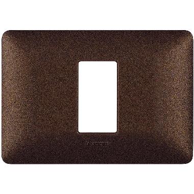 MATIX - PLACCA MODULO 503 1P MARRONE CAFFE - BTICINO AM4803M1TGG - BTICINO AM4803M1TGG product photo Photo 01 3XL