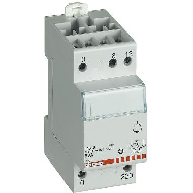 F90S8 - BTDIN – TRASFORMATORE PER CAMPANELLI 230-12 8VA - BTICINO F90S8 - BTICINO F90S8 product photo Photo 01 3XL