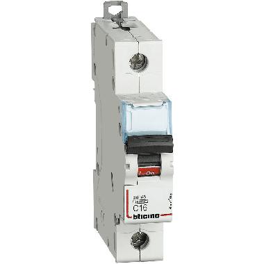 FA81C16 - BTDIN45 – INTERRUTTORE MAGNETOTERMICO 1P CURVA C 16A 4,5KA - BTICINO FA81C16 - BTICINO FA81C16 product photo Photo 01 3XL