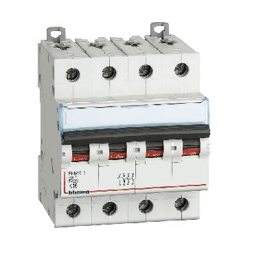 BTDIN100 - MAGNETOT 4P CURVA K 16A 10KA - BTICINO FH84K16 - BTICINO FH84K16 product photo Photo 01 3XL