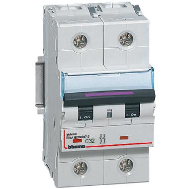 BTDIN500 - MAGNETOT 2P CURVA C 32A 50KA - BTICINO FX82C32 - BTICINO FX82C32 product photo Photo 01 3XL