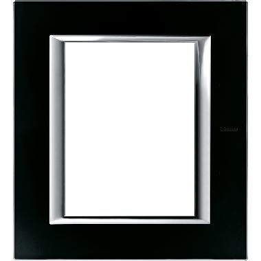 AXOLUTE.PL.QUADR.3+3P VETRO NERO NOTTE - BTICINO HA4826VNN - BTICINO HA4826VNN product photo Photo 01 3XL