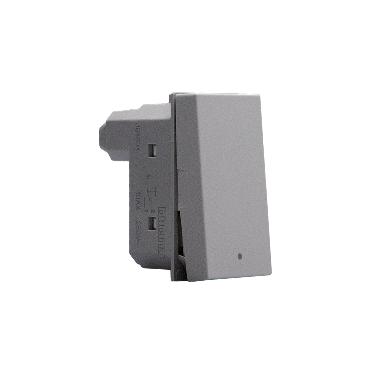 MatixGO - pulsante 1P NO NC 10A grigio - BTICINO JG4034 product photo Photo 01 3XL