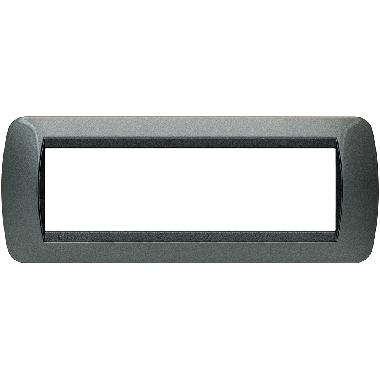 LIVING INT-PL.7P X SCAT.506 ACCIAIO SCURO - BTICINO L4807AC - BTICINO L4807AC product photo Photo 01 3XL