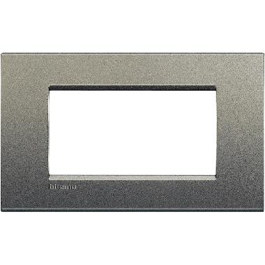 PLACCA LIVING LIGHT AVENUE LNA4804AE BTICINO QUADRA 4 POSTI - BTICINO LNA4804AE product photo Photo 01 3XL