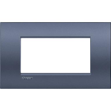 LL - PLACCA 4P BLUE MOON - BTICINO LNC4804BM - BTICINO LNC4804BM product photo Photo 01 3XL