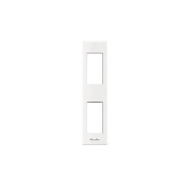 LL - PLACCA PROFILATO 1+1P BIANCA - BTICINO LND4812BI - BTICINO LND4812BI product photo Photo 01 3XL