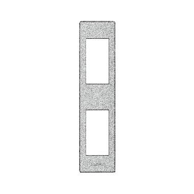 LL - PLACCA PROFILATO 1+1P TECH - BTICINO LND4812TE - BTICINO LND4812TE product photo Photo 01 3XL