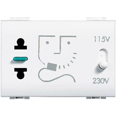 LIGHT - PRESA RASOIO 230V - BTICINO N4177 product photo Photo 01 3XL