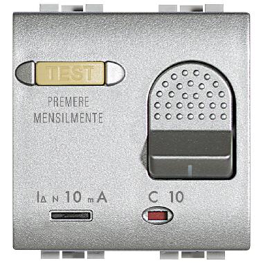 NT4305/10 - LIGHT TECH – INTERRUTTORE MAGNETOTERMICO DIFFERENZIALE  1P+N 10A 3KA 10MA - BTICINO NT4305/10 - BTICINO NT4305/10 - BTICINO NT4305/10 product photo Photo 01 3XL