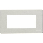 PLACCA 4 POSTI OXIDAL MATIX AVORIO MAGIC TT - BTICINO 504/4A/X product photo