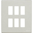 PLACCA 3+3 POSTI OXIDAL MAGIC - BTICINO 506/6/X product photo