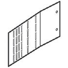 MAS - KIT SEPARAZ ELEMENTO FUNZIONALE H=200 - BTICINO 91850/2SE - BTICINO 91850/2SE product photo