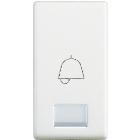 MATIX - COPRITASTO SIMBOLO CAMPANA - BTICINO AM5915BB - BTICINO AM5915BB product photo