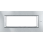 PLACCA 6P TECH METALLO AXOLUTE - BTICINO HA4806HC product photo