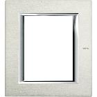 AXOLUTE.PL.QUADR.3+3P ALLUMINIO SPAZZOLATO - BTICINO HA4826XC - BTICINO HA4826XC product photo