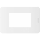 PLACCA 3 MODULI WHITE BIANCO SERIE MATIXGO - BTICINO JA4803JW product photo