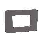 MatixGO - placca 3P tortora - BTICINO JA4803TD product photo