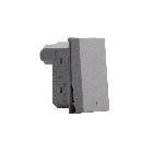 MatixGO - pulsante 1P NO NC 10A grigio - BTICINO JG4034 product photo