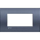 LL - PLACCA 4P BLUE MOON - BTICINO LNC4804BM - BTICINO LNC4804BM product photo