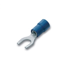 CAPOCORDA BLU A FORCELLA VITE 3MM - CEMBRE BF-U3 product photo