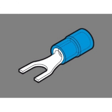 CAPOCORDA BLU A FORCELLA VITE 3.5MM - CEMBRE BF-U3.5 product photo