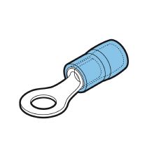 Capocorda rinforzato blu occh.vite 8mm. - CEMBRE BKY-M8 product photo