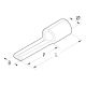 CAPOCORDA A PUNTALE SEZ.10MMQ P=12MM - CEMBRE A2-P12 product photo Photo 02 2XS