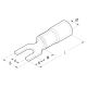 CAPOCORDA ISOLATO A FORCELLA 10MMQ VITE 4MM - CEMBRE ANE2-U4 - CEMBRE ANE2-U4 - CEMBRE ANE2-U4 product photo Photo 02 2XS