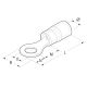 CAPOCORDA GIALLO AD OCCHIELLO VITE 12MM - CEMBRE GF-M12 - CEMBRE GF-M12 - CEMBRE GF-M12 product photo Photo 03 2XS