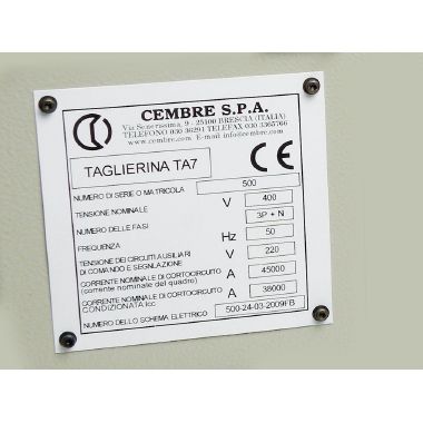 TARGA RIVETT.  4MM MG-VRT-RH BIANCO 50X100 - CEMBRE 48911 product photo Photo 01 3XL
