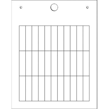 TARGHETTA MG-TAPW BIANCA 9X20 X CAVI/COMP. - CEMBRE 49090N product photo Photo 06 3XL
