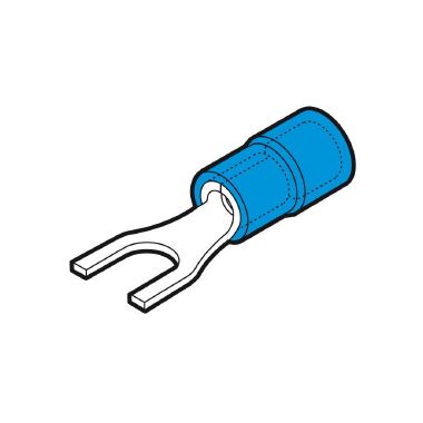 CAPOCORDA BLU A FORCELLA VITE 4MM B=7,5MM - CEMBRE BF-U4/2 - CEMBRE BF-U4/2 - CEMBRE BF-U4/2 product photo Photo 02 3XL