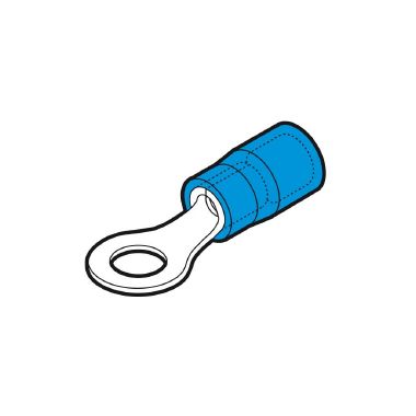 CAPOCORDA HALOGEN FREE BLU OCCH.VITE 4MM. - CEMBRE BP-M4 - CEMBRE BP-M4 - CEMBRE BP-M4 product photo Photo 01 3XL