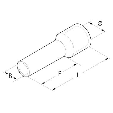TUBETTO PREISOLATO SEZ.4MMQ P=10MM ARANCIO - CEMBRE PKE410 - CEMBRE PKE410 - CEMBRE PKE410 product photo Photo 02 3XL