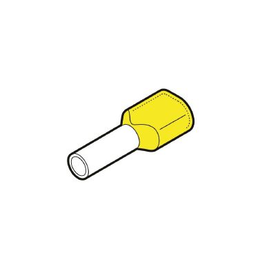 PKT/614 - TUBETTO DOPPIO SEZ.2X6MMQ P=14MM GIALLO - CEMBRE PKT614 product photo Photo 01 3XL
