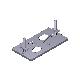 Base ancoraggio motoriduttore - bk - CAME AUTEL STUDIO SR 119RIBK001 product photo Photo 01 2XS
