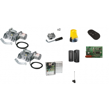 KIT AUTOMAZIONE PER CANCELLI A BATTENTE INTERRATI - CAME AUTEL STUDIO SR 001U1913 product photo Photo 01 3XL