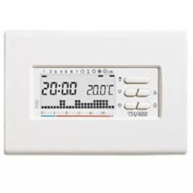 CRONOTERMOSTATO DIGITALE SETTIMANALE 3X1,5 AAA BIANCO 69404200 - CAME AUTEL STUDIO SR TH400BB product photo Photo 01 3XL