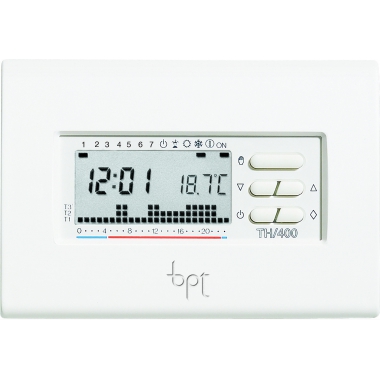 CRONOTERMOSTATO DIGITALE SETTIMANALE 3X1,5 AAA BIANCO 69404200 - CAME AUTEL STUDIO SR TH400BB product photo Photo 03 3XL