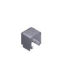 Testa colonnina 70x70mm - CAME AUTEL STUDIO SR 119RIR013 product photo