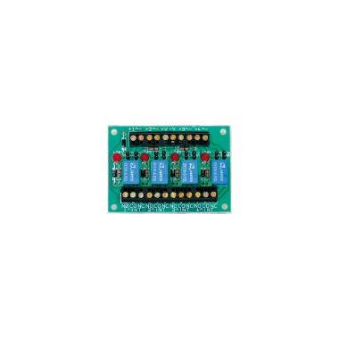 SCHEDA 4 RELE' A BASSO ASSORBIMENTO, PORT.. - COMELIT 30002009 product photo Photo 01 3XL